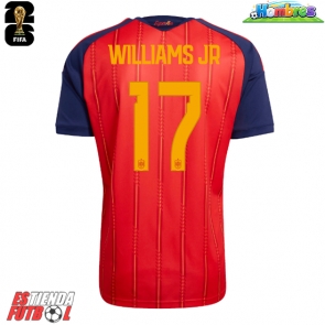 España Nico Williams #17 Primera Equipación Mundial 2026 Manga Corta